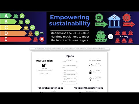 EMICAST: A CII and Fuel EU Calculator (FREE version)