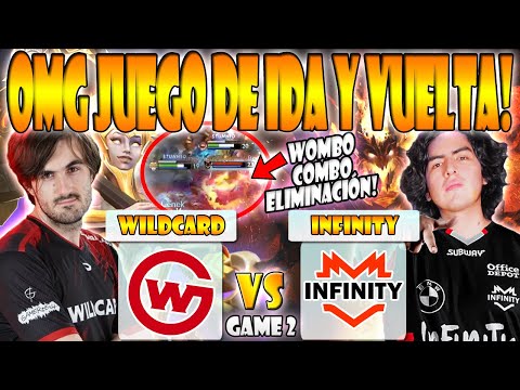 INFINITY VS WILDCARD BO3[GAME 2]ELIMINACIÓN PARKER VS YUMA - BTS PRO SERIES 13:AMERICAS - DOTA 2