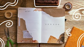 prepariamo insieme AGOSTO sul bullet journal in SCRAPBOOKING + nuovi materiali 🤭