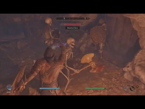 The Elder Scrolls IV: Oblivion Remastered - Leyawiin - Amelion Tomb Undead Combat