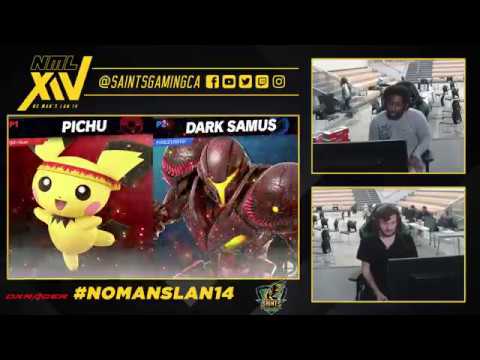 Grand Finals - Advo (Dark Samus) vs. EMG.Blacktwins13 (Pichu) - No Man's LAN XIV