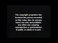 20th Century Fox Warning Screen 1982 UK Alt Version