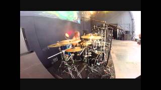 Havok-Afterburner Live Drumcam @ Party San Metal 2014