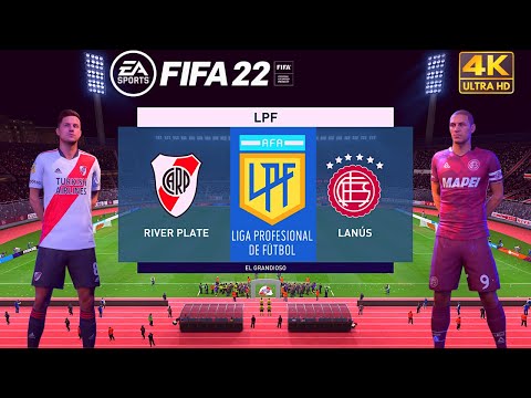 River Plate Vs Lanus // Futbol Argentino [PS 5 /Series X] Simulacion 4k 60Fps