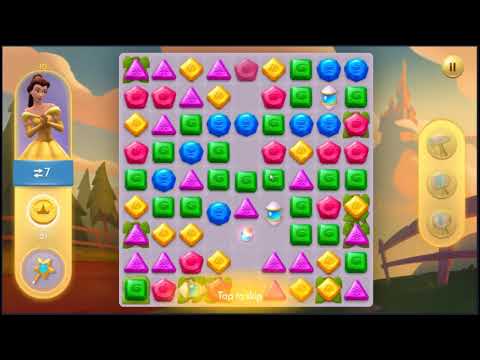 Disney Princess Majestic Quest Level 10 - NO BOOSTERS + FULL STORY 👸 | SKILLGAMING ✔️