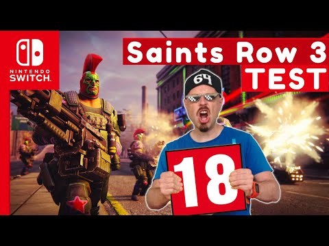 Saints Row 3 Switch Test // 18+ Open World Spiel