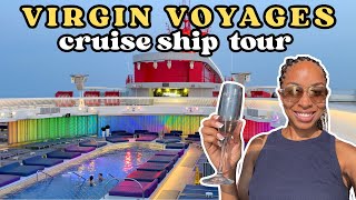 Virgin Voyages Resilient Lady Cruise Ship Tour