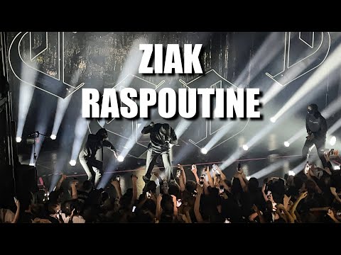 Ziak - \Raspoutine\ en live &agrave; La Cigale 27/05/2022