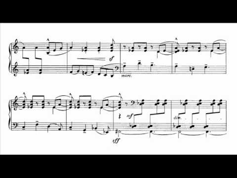 Béla Bartók - Six Dances in Bulgarian Rhythm [2/6]
