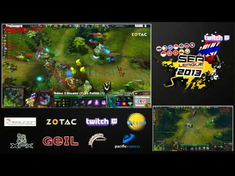 Dota2 Sea League Loser Bracket Fulltilt Vs Ledion Dreamz Game3 27/01/2013