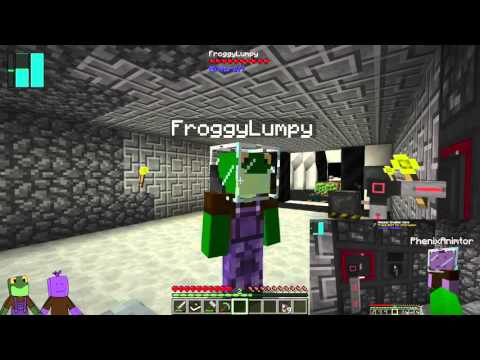 Minecraft Galactic Science E5 Modular Crusher and Auto Sieve