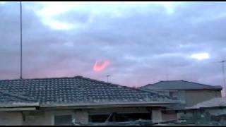 Strange Red Clouds - Sydney Australia ?