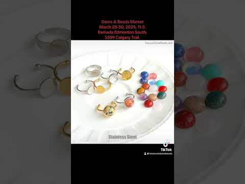 Gemstone Cabochons #edmonton #jewellerymaking #gemstones #cabochon #paperclips #earrings #pins#rings