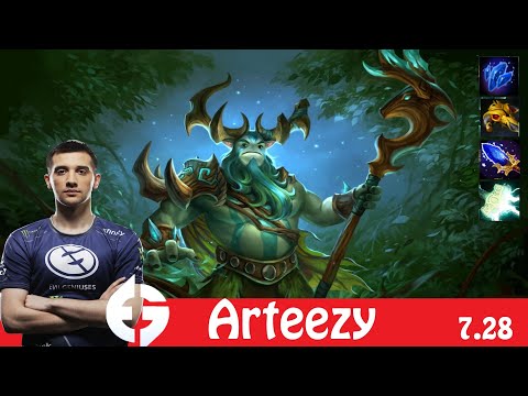[DOTA 2] EG.Arteezy the NATURE'S PROPHET [OFFLANE] [7.28]