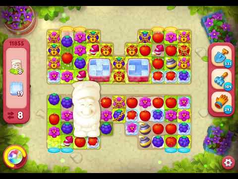 GardenScapes Level 11855 no boosters