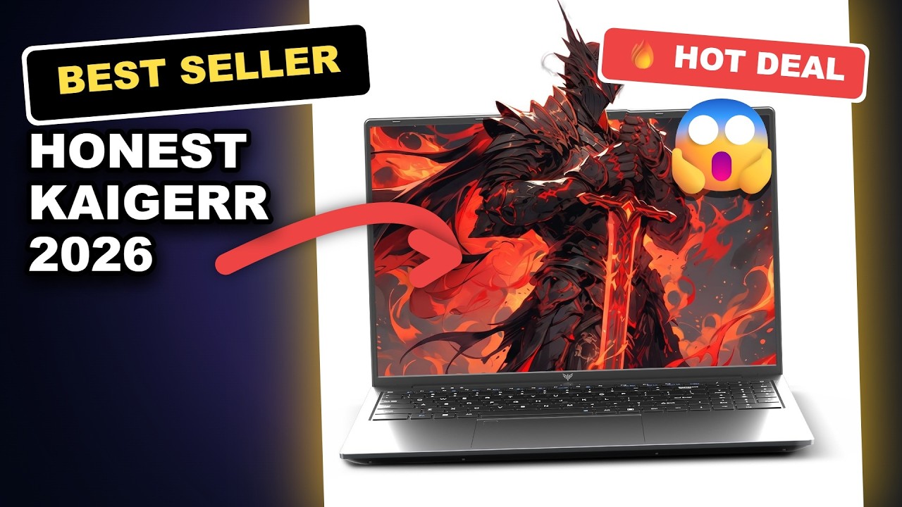Honest KAIGERR 2026 Gaming Laptop Review: Ultimate AMD Ryzen Performer? review video