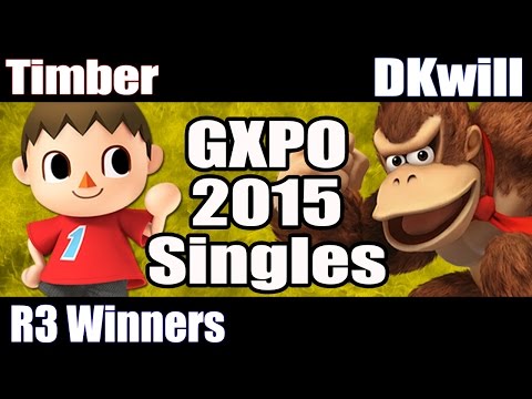 GXPO15 Singles: SSB Wii U - WR3 - Timber vs DKwill