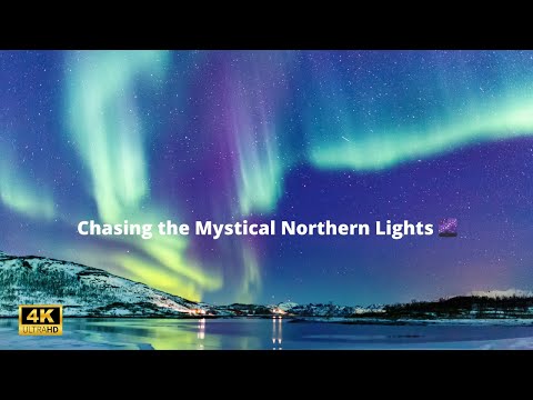 Perseguindo a aurora boreal 🌌 | #auroraborealis #4K