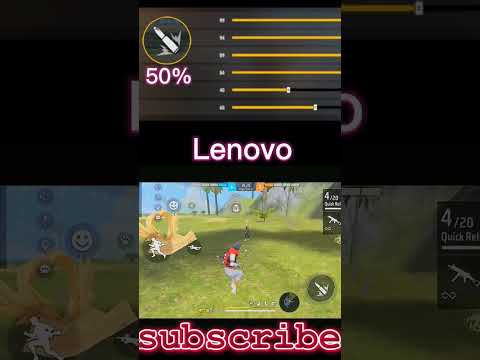 Lenovo headshot sensitivity settings for Free Fire #shorts #free_fire_shorts #viral