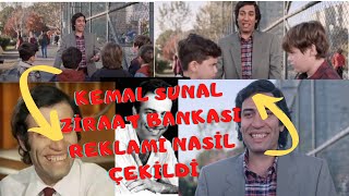 Kemal Sunal ziraat Reklamında nasıl oynadı /  Kamera Arkası / O Çok Me