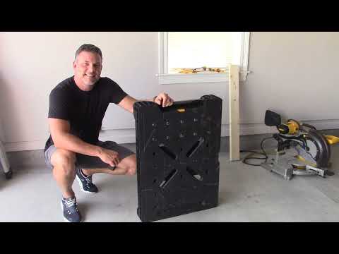 DEWALT | The Best Portable Work Bench | Husband Recommended!