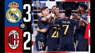Real Madrid 3-2 AC Milan | Highlights | Los Angeles