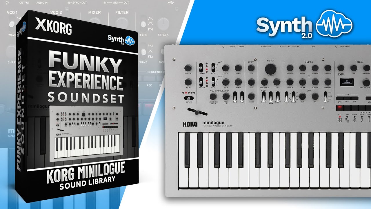 APL012 - Funky Experience Soundset - Korg Minilogue ( 70 presets ) Video Preview