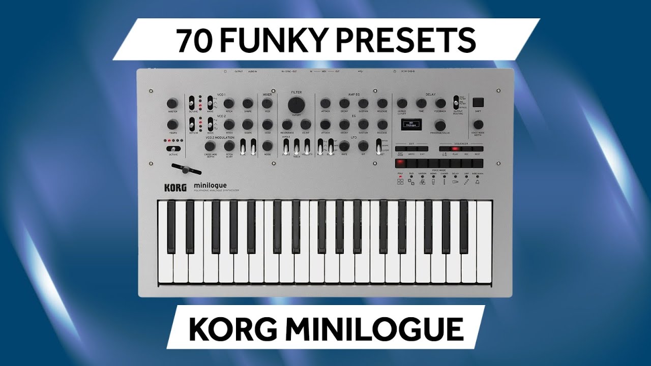 APL012 - Funky Experience Soundset - Korg Minilogue ( 70 presets ) Video Preview