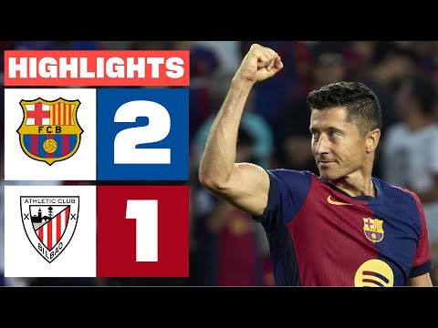 FC BARCELONA 2 - 1 ATHLETIC CLUB | HIGHLIGHTS LALIGA EA SPORTS