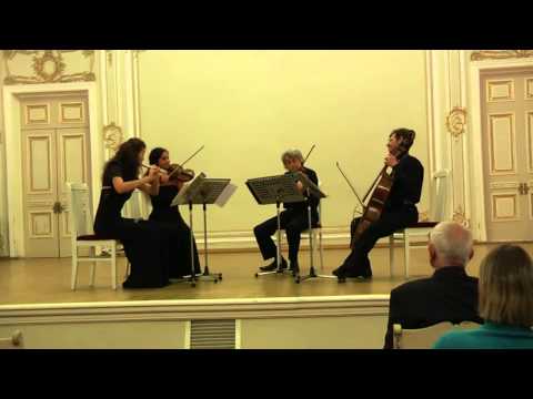Musica Aurora plays W.A. Mozart. Flute quartet in C major. KV 285 (b)