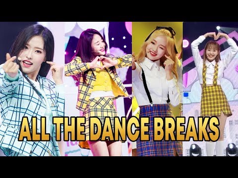 LOONA yyxy - love4eva ALL 4 DIFFERENT DANCE BREAKS IN LIVE
