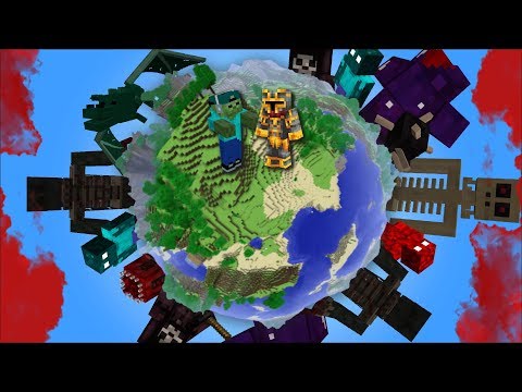MC Naveed - Minecraft - GIANT EVIL MONSTERS APPEAR ON MY MINECRAFT PLANET !! Minecraft Mods