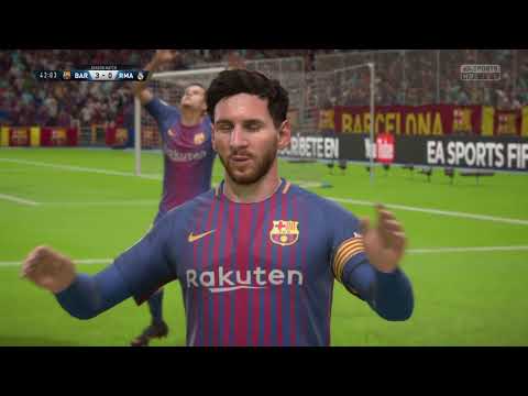 FIFA 18 ROAD TO DIVISION 1 PART 163 - BARCELONA VS REAL MADRID - FIFA 18 Online Seasons Gameplay