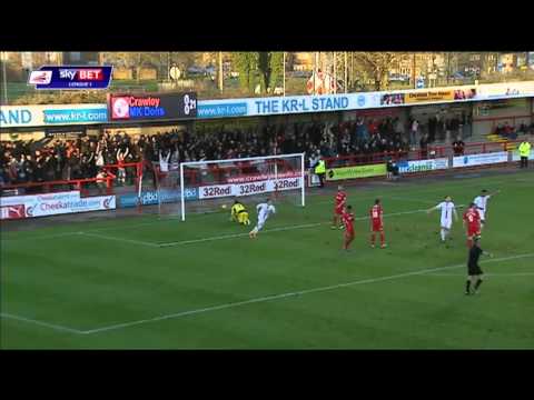 Highlights: Crawley Town 0-2 MK Dons - 26/12/13