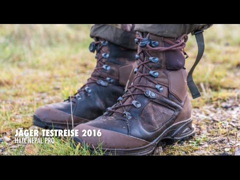 JÄGER Testreise 2016 - Lesermeinungen zu den HAIX Nepal Pro | HD