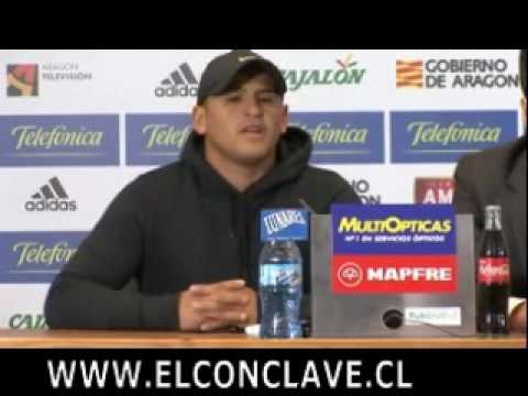 Presentación Humberto Chupete Suazo en Real Zaragoza