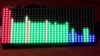 32 x 16 led matrix arduino spectrum analyzer