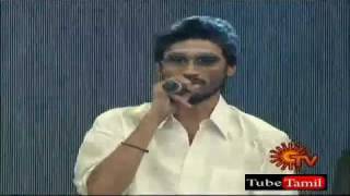 Kolaveri audio launch, Danush Rocks...