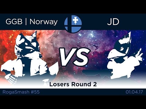 RogaSmash #55 Losers R2: GGB | Norway (Fox) vs JD (Falco)