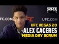 UFC Vegas 20: Alex Caceres Not Familiar With Champ Alexander Volkanovski - MMA Fighting