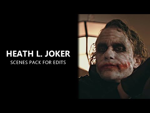 Joker - Heath Ledger | Scenes Pack #5 [ HD + Logoless + No BG Music ]
