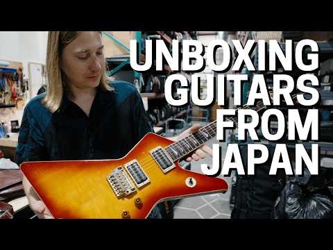 Unboxing Very Cool Guitars From Japan!