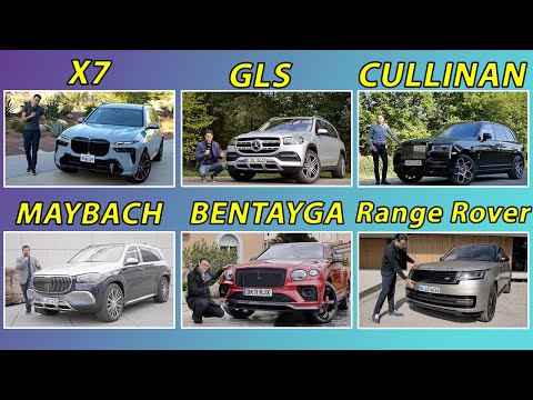 Best luxury SUV: BMW X7 vs Mercedes-Maybach GLS vs Range Rover vs Bentayga vs Rolls-Royce Cullinan