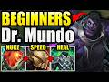How To DR MUNDO JUNGLE For BEGINNERS In S16 Full Guide