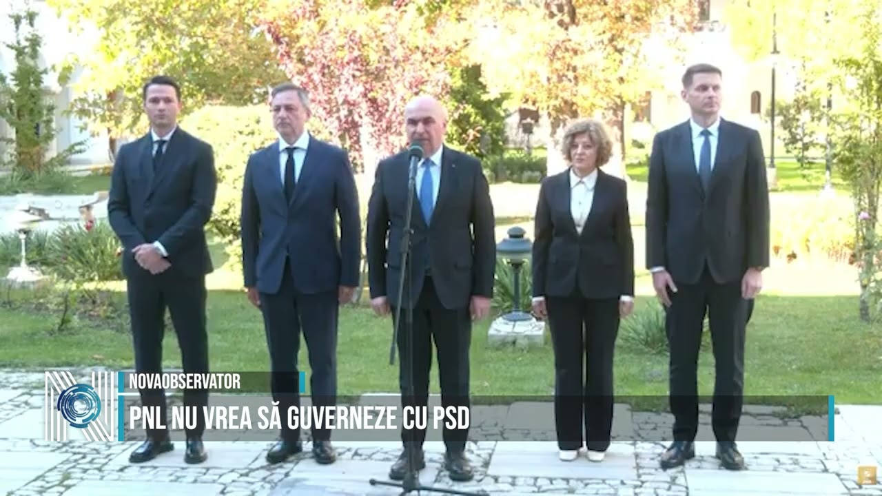 PNL nu vrea să guverneze cu PSD