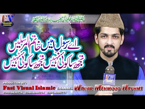 Aye Rasool e Ameen ﷺ Khatam ul Mursaleen | Waqar Mahmood Hashmi #islamicproductions