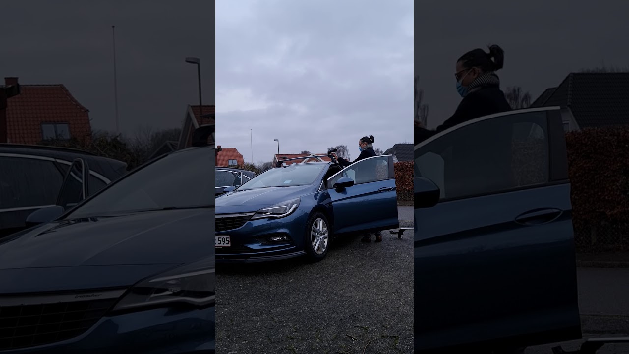 Installing roof racks on Opel Astra K