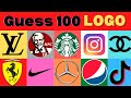 Guess The LOGO in 3 Secondes | 100 Famous Logos