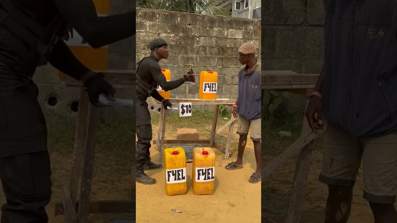 Changing the fuel price #video #shorts #viral #trending #funny #africa #viralshorts #vlog