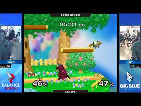 NGPU 15 SSBM - tazio (Marth) vs. HoG | Tiramisu (Fox) - Melee LSF